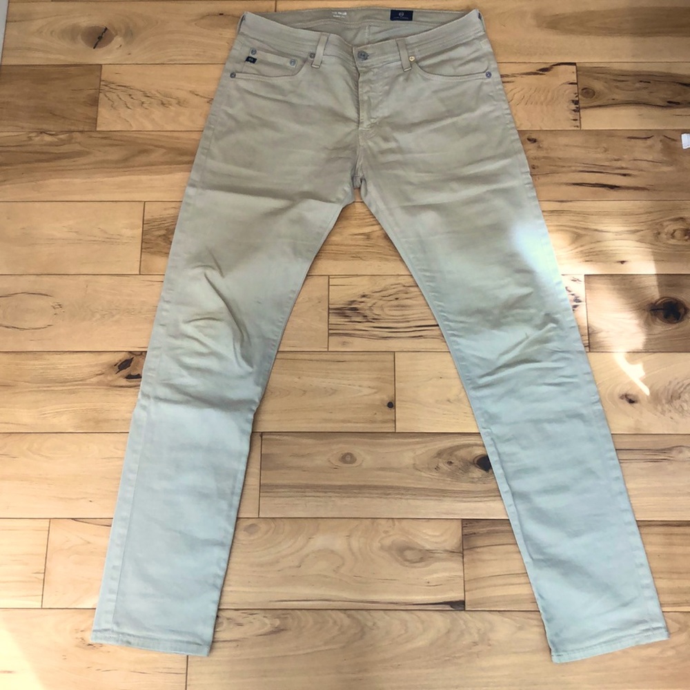 Adriano Goldschmied khakis 31 x 33 slim fit